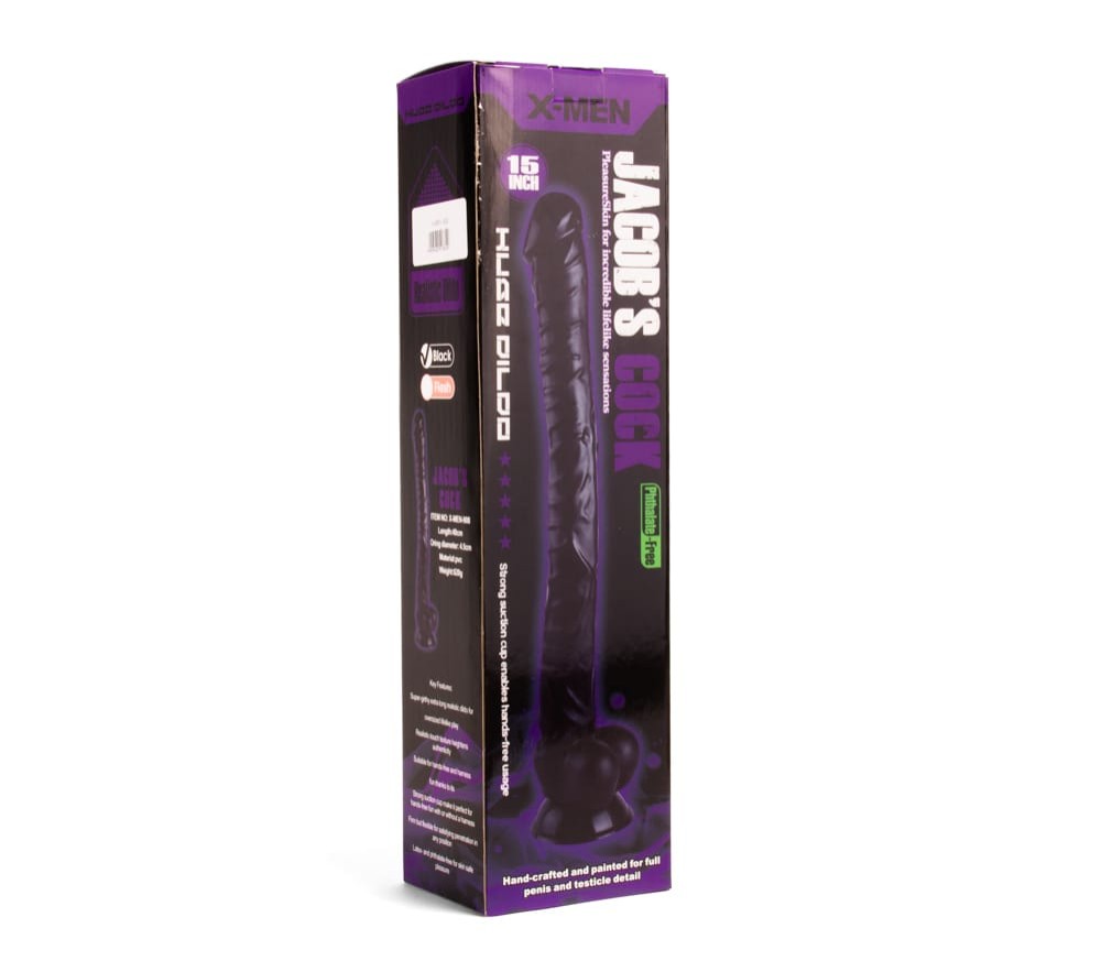X-MEN - X-MEN JACOB’S 15 INCH COCK BLACK