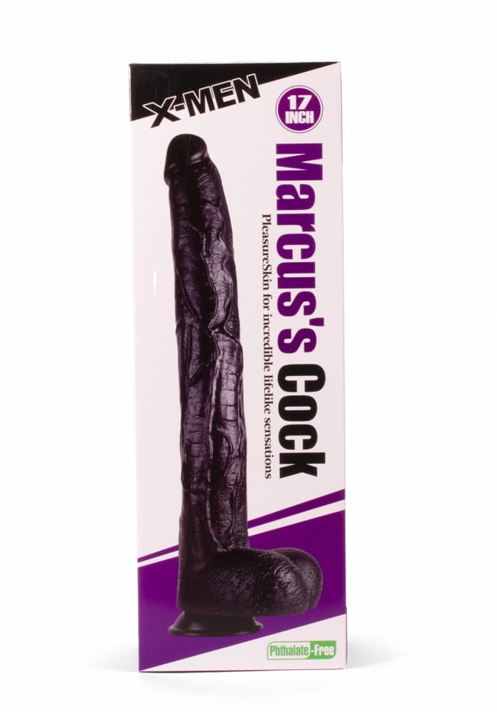 X-MEN - X-MEN MARCUS'S 17 INCH COCK BLACK