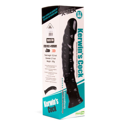 X-MEN - X-MEN KERWIN’S 12.2 INCH COCK BLACK