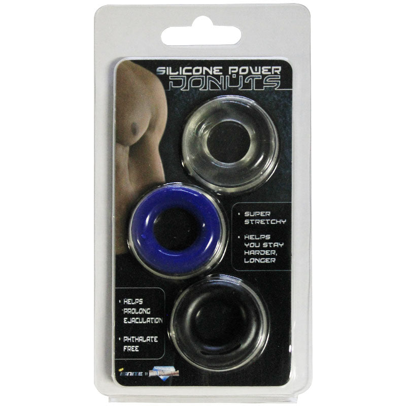 SI NOVELTIES - SI POWER STRETCH DONUTS 3PK