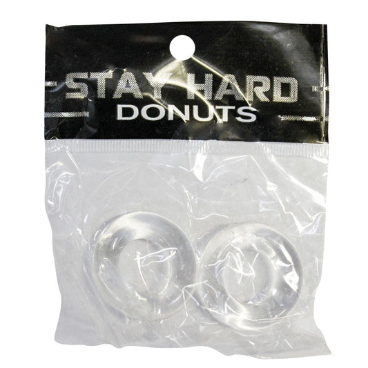 SI NOVELTIES - SI POWER STRETCH DONUTS 2PK CLEAR