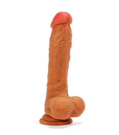 X-MEN - X-MEN 8.4 INCH DUAL LAYERED DILDO BROWN_B0O50_1