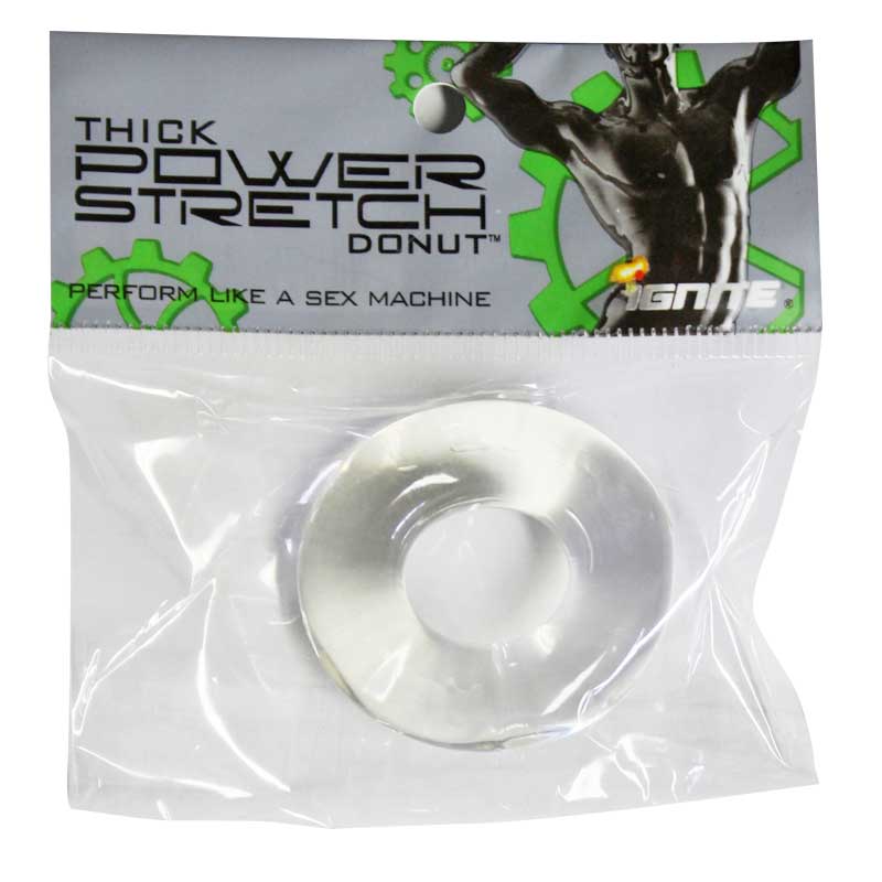 SI NOVELTIES - SI THICK POWER STRETCH DONUT CLEAR