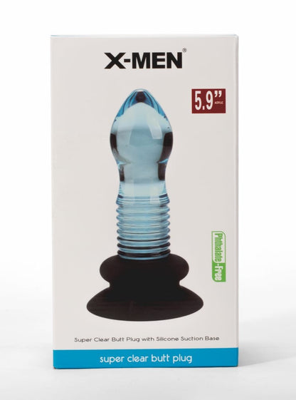 OUTLET - X-MEN SHARP TOP 5.9" ANAL PLUG