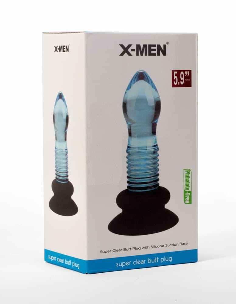 OUTLET - X-MEN SHARP TOP 5.9" ANAL PLUG