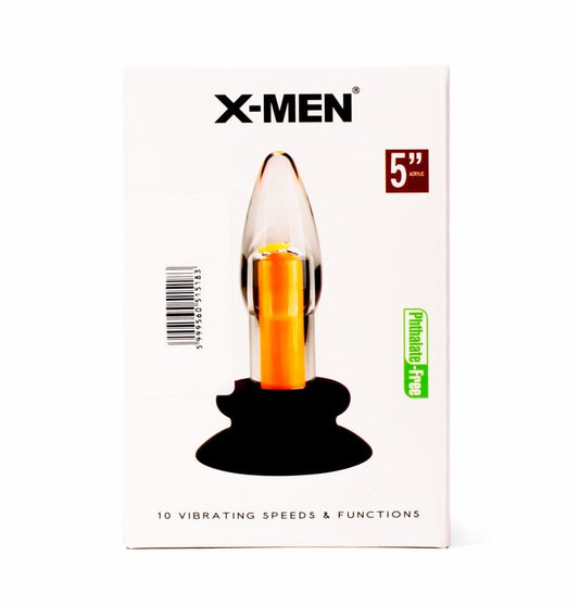X-MEN - X-MEN 10 SPEEDS VIBRATING PLUG_B15O50_1