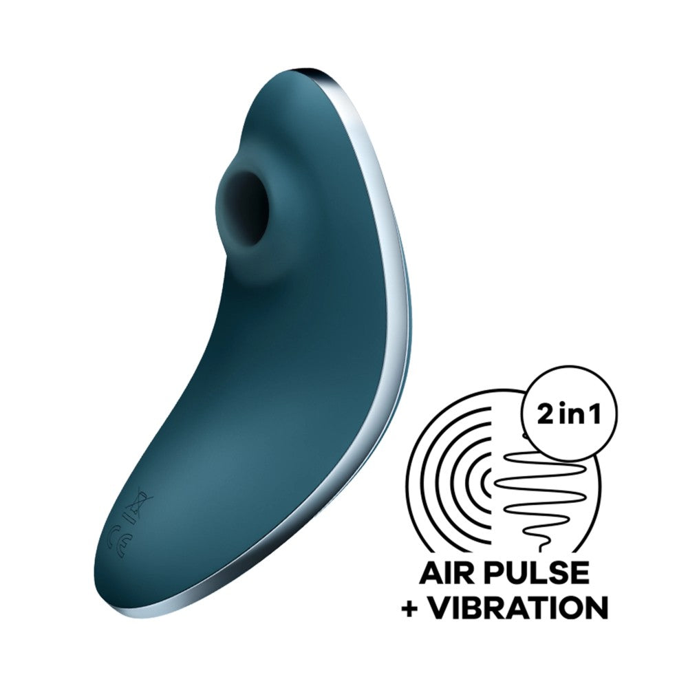 SATISFYER - VULVA LOVER 1 BLUE
