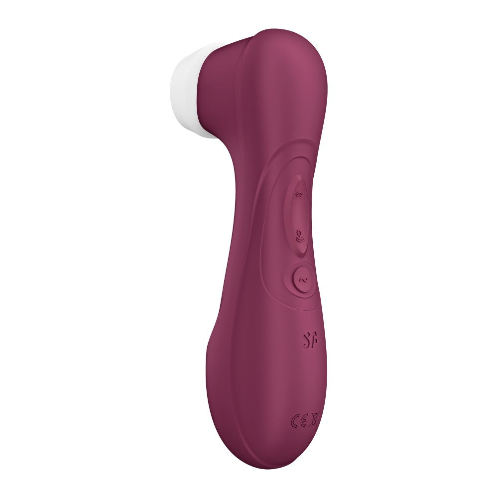 SATISFYER - PRO 2 GENERATION 3 WITH LIQUID AIR WINE RED