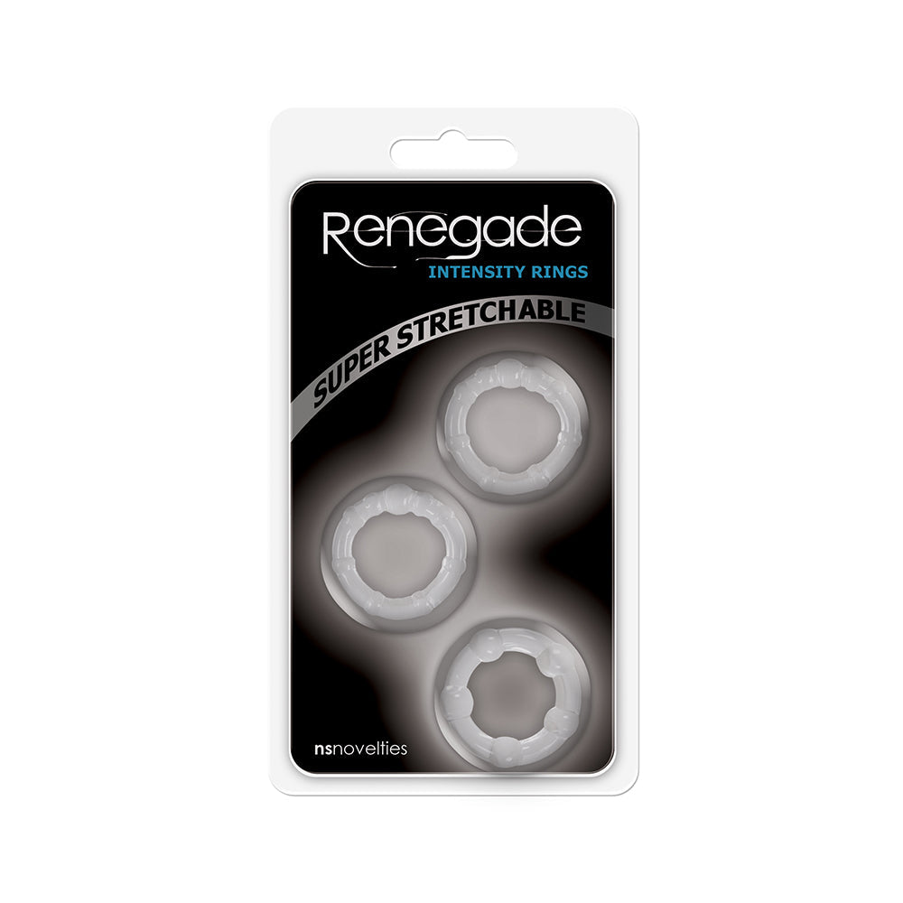 NS NOVELTIES - RENEGADE INTENSITY RINGS 3-PACK
