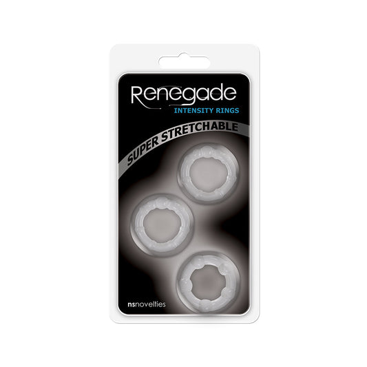 NS NOVELTIES - RENEGADE INTENSITY RINGS 3-PACK