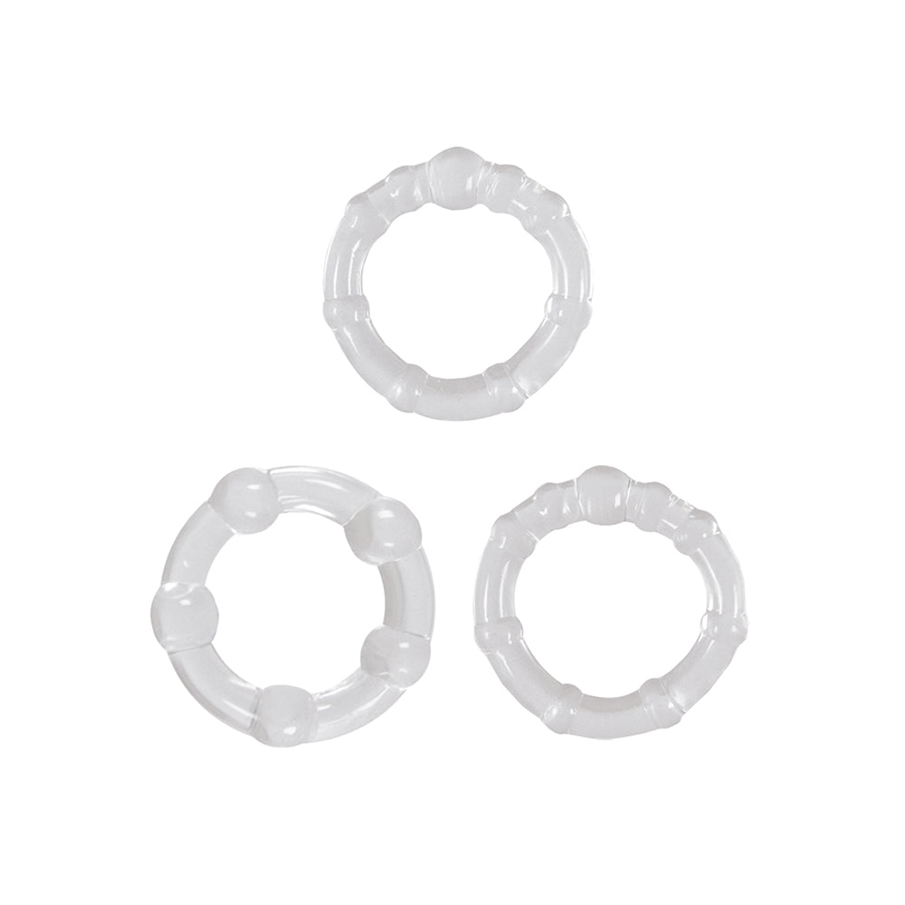 NS NOVELTIES - RENEGADE INTENSITY RINGS 3-PACK