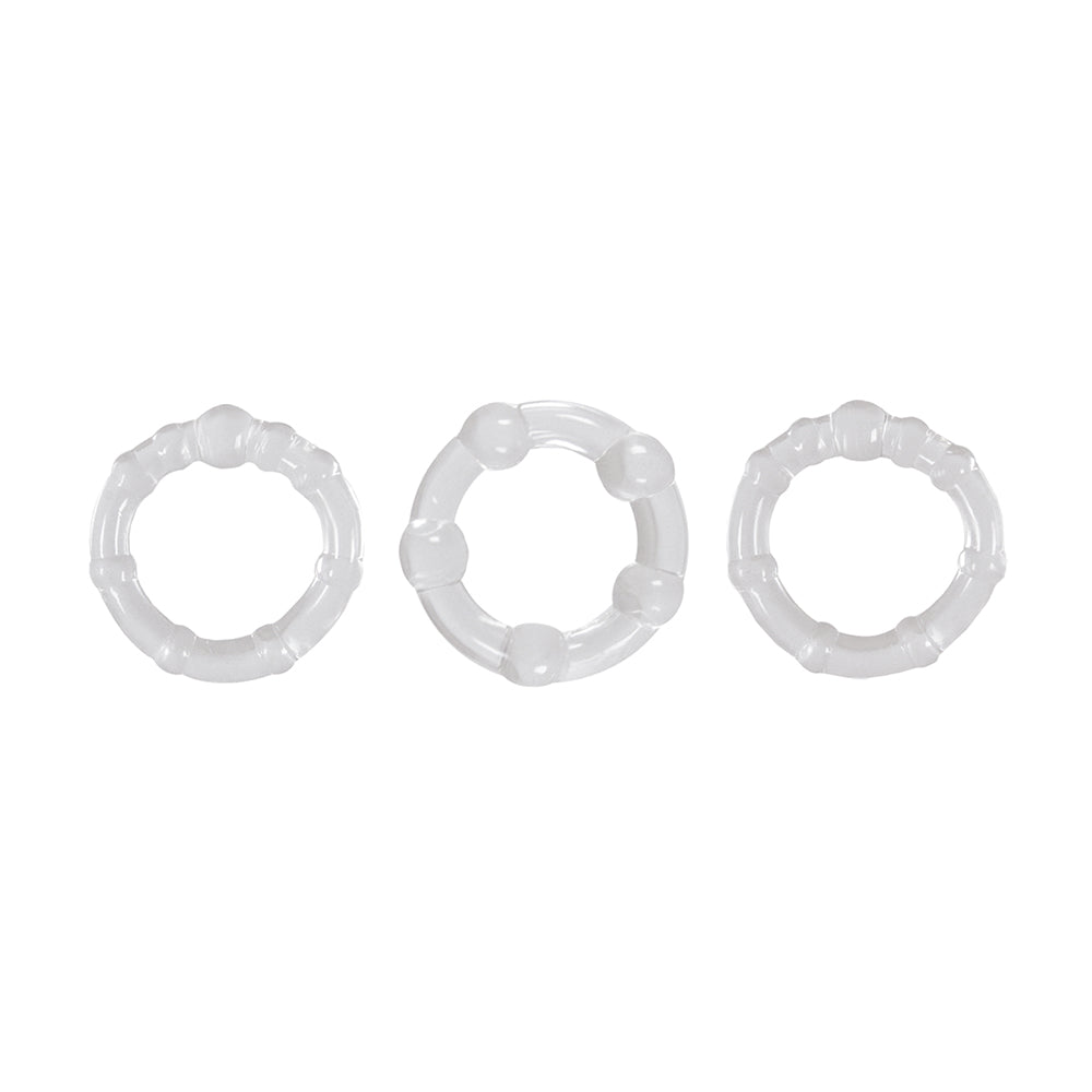 NS NOVELTIES - RENEGADE INTENSITY RINGS 3-PACK