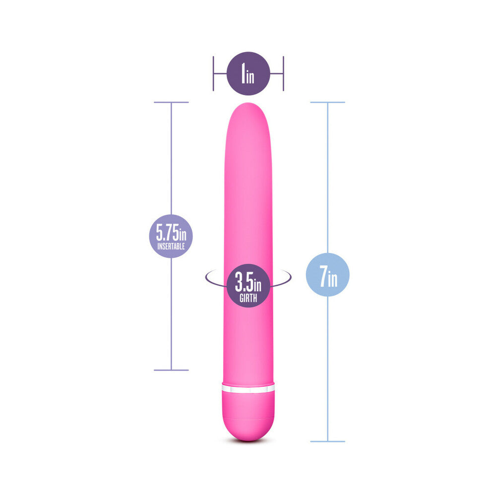 BLUSH - ROSE LUXURIATE CLASSIC SLIMLINE VIBRATOR