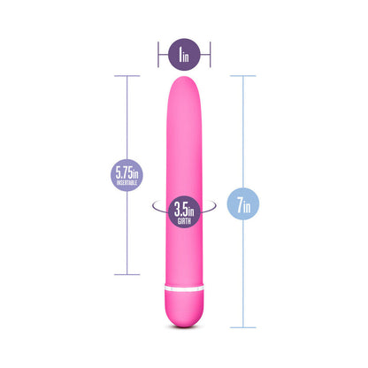 ROSE LUXURIATE CLASSIC SLIMLINE VIBRATOR PINK