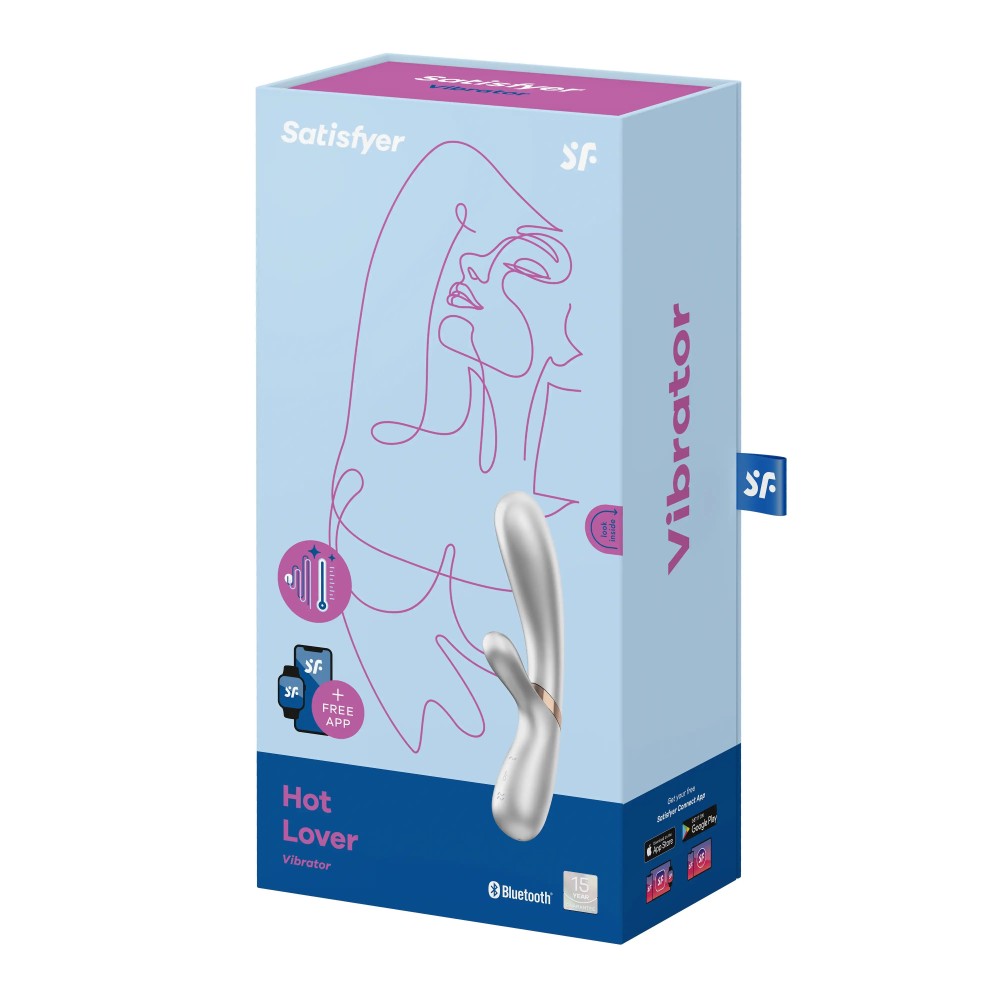 SATISFYER - HOT LOVER SILVER/CHAMPAGNE