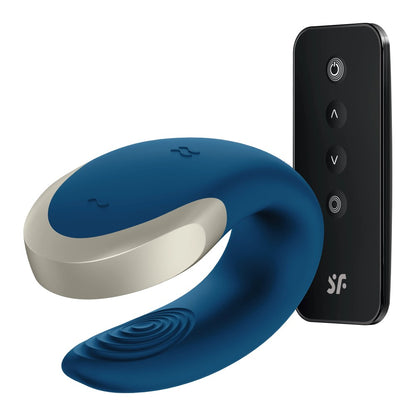 SATISFYER - DOUBLE LOVE (BLUE)