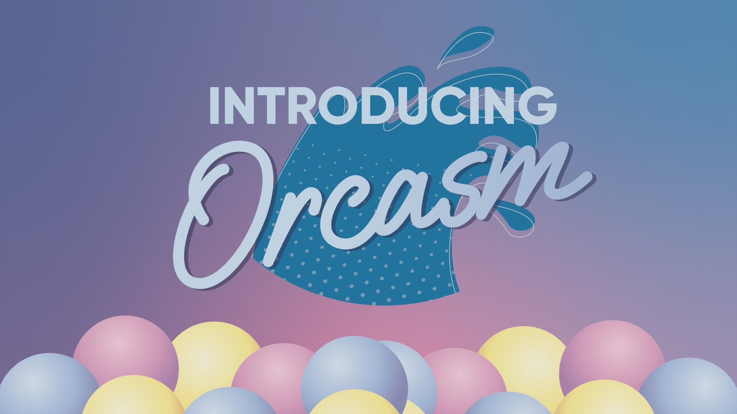 ORCASM REMOTE CONTROLLED WEARABLE EGG VIBRATOR