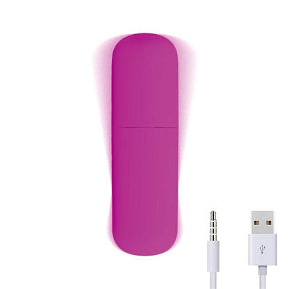 LATETOBED - 4FUN VIBRATING BULLET AND 4 SLEEVES USB WATERPROOF SILICONE