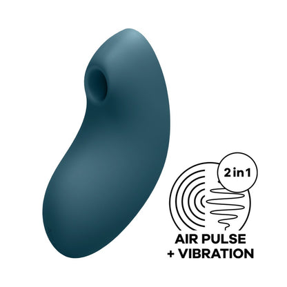 SATISFYER - VULVA LOVER 2 BLUE