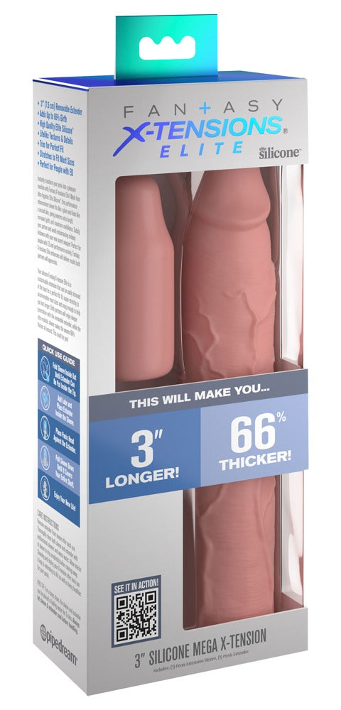 FANTASY X-TENSIONS ELITE - 3" SILICONE X-TENSION