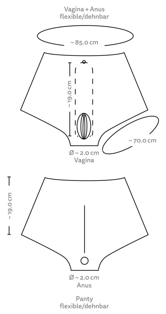 YOU2TOYS - ULTRA REALISTIC VAGINA PANTS