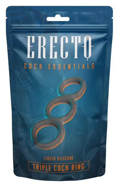 ERECTO - TRIPLE COCK RING
