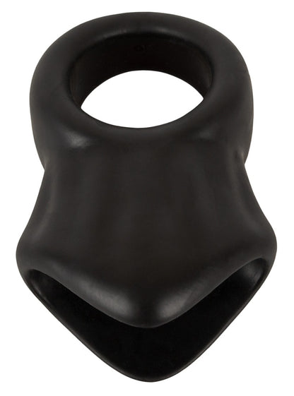 ERECTO - COCK RING WITH BALL STRETCHER