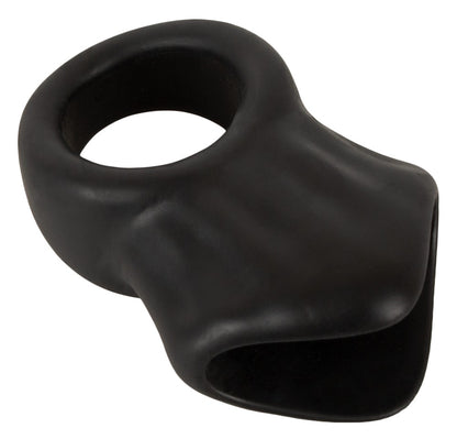 ERECTO - COCK RING WITH BALL STRETCHER