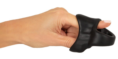 ERECTO - COCK RING WITH BALL STRETCHER
