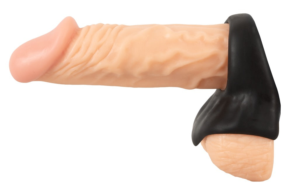 ERECTO - COCK RING WITH BALL STRETCHER