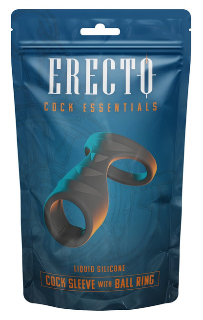 ERECTO - COCK SLEEVE WITH BALL RING