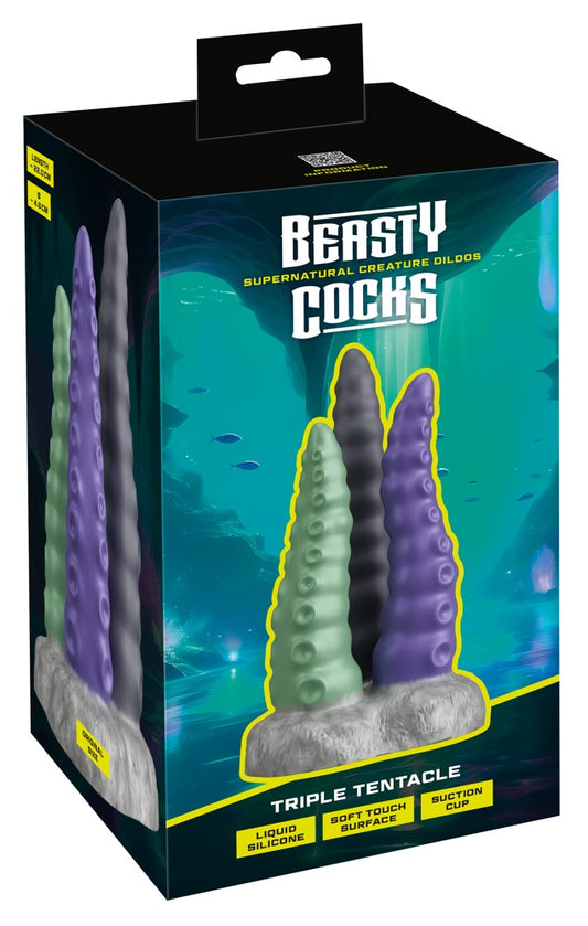 BEASTY COCKS - TRIPLE TENTACLE