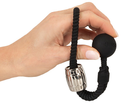 REBEL - HEAVY ROPE COCK STRAP WITH BALL