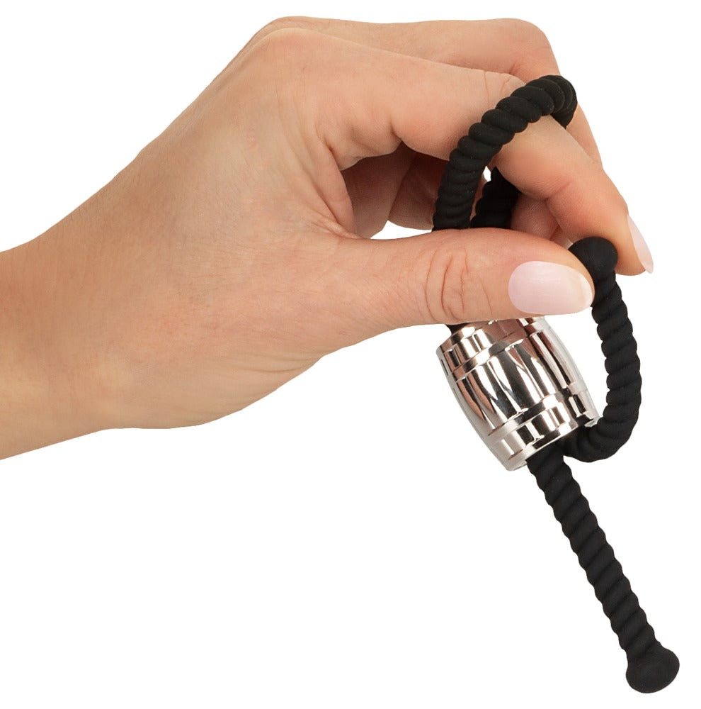 REBEL - HEAVY ROPE COCK STRAP