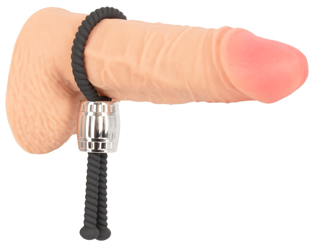 REBEL - HEAVY ROPE COCK STRAP