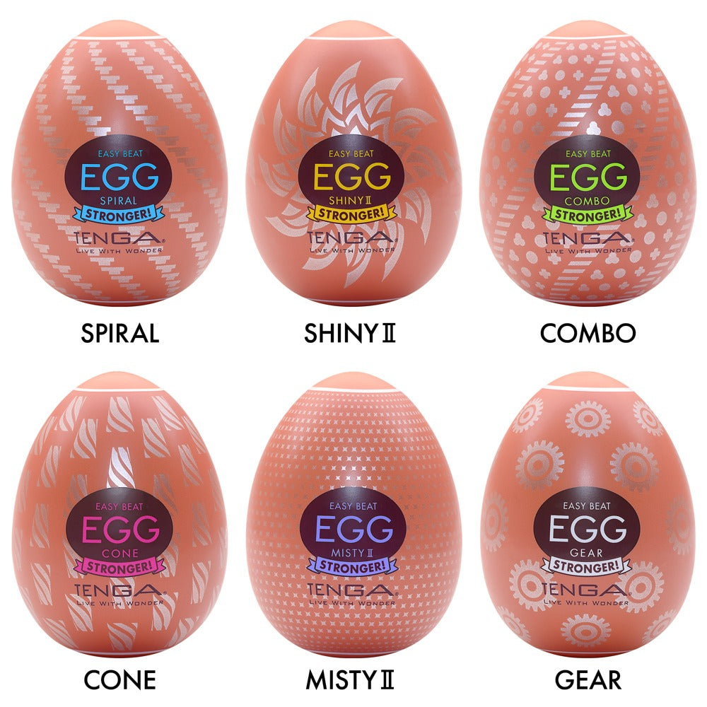 TENGA - EGG STRONGER PACKAGE 6PCS