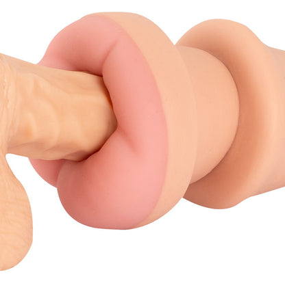 NATURE SKIN - 2IN1 BUTT PLUG & EXTENSION