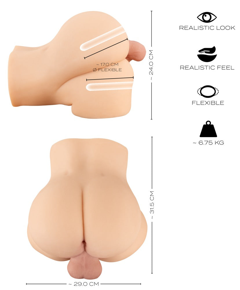 REALISTIXXX - DELUXE DOUBLE TORSO