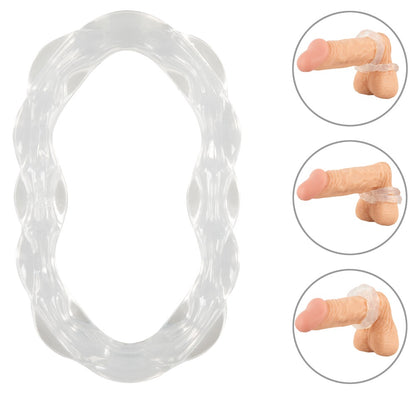 BEAU COEUR - PARINOR SILICONE COCK & BALL RING