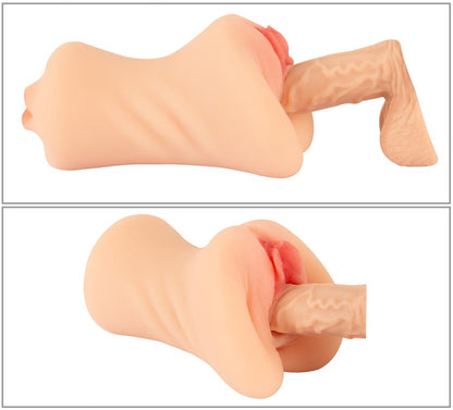 NATURE SKIN - MOUTH, VAGINA & ASS MASTURBATOR