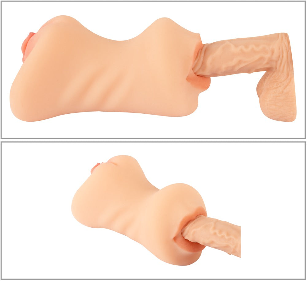 NATURE SKIN - MOUTH, VAGINA & ASS MASTURBATOR