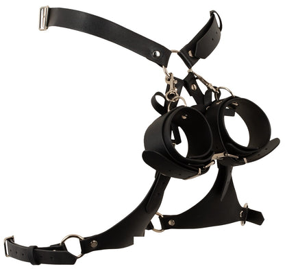 BAD KITTY - HARNESS WITH CUFFS