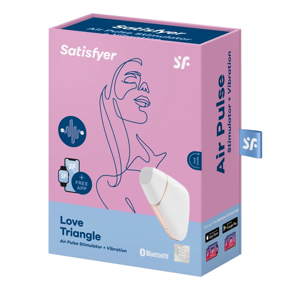 SATISFYER - LOVE TRIANGLE (WHITE)