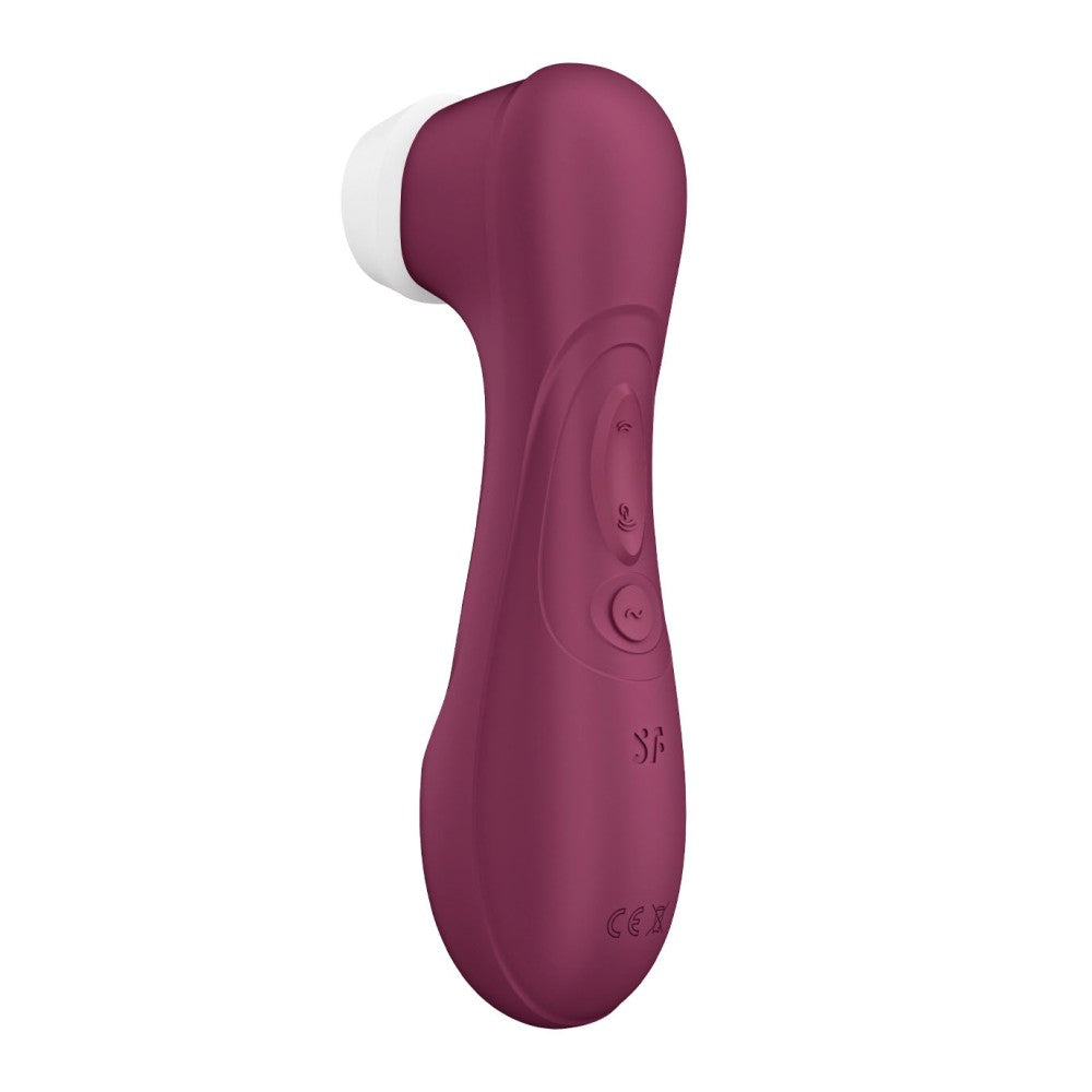 SATISFYER - PRO 2 GENERATION 3 WITH LIQUID AIR WINE RED BLUETOOTH/APP