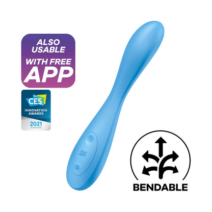 SATISFYER - G-SPOT FLEX 4+ BLUE