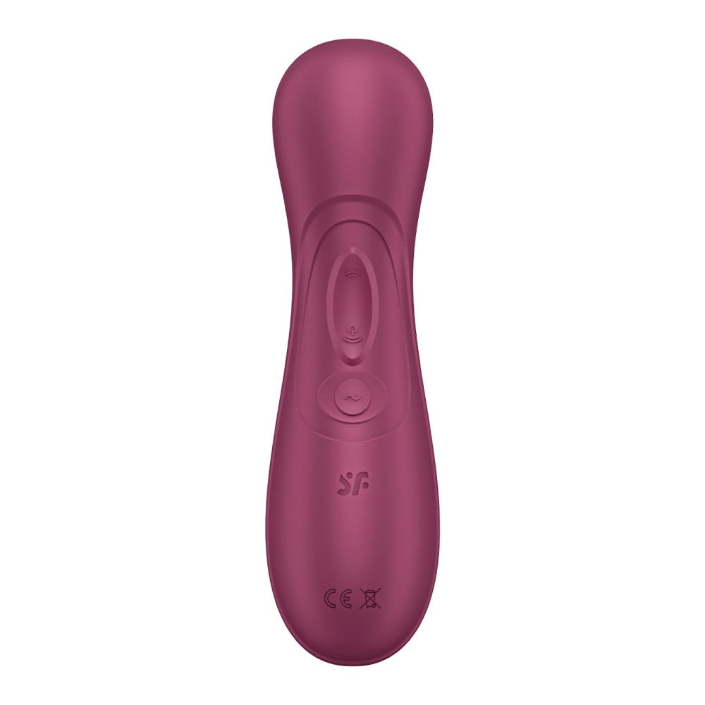 SATISFYER - PRO 2 GENERATION 3 WITH LIQUID AIR WINE RED BLUETOOTH/APP