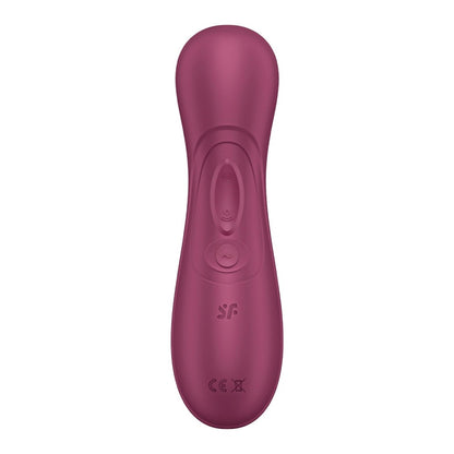 SATISFYER - PRO 2 GENERATION 3 WITH LIQUID AIR WINE RED BLUETOOTH/APP