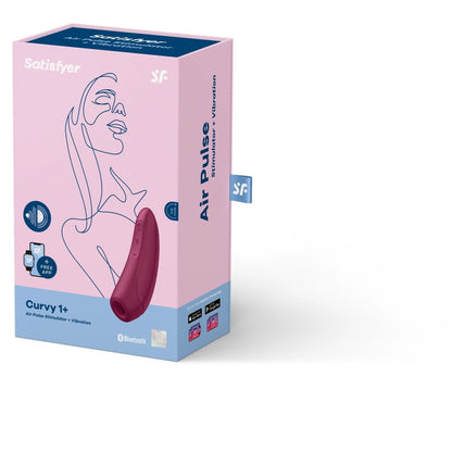 SATISFYER - CURVY 1+ (ROSE RED)