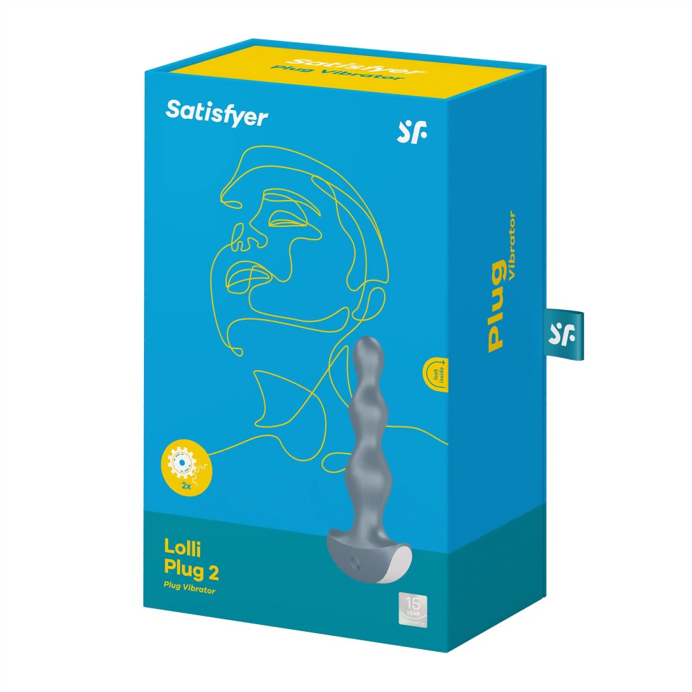 SATISFYER - LOLLI-PLUG 2 (ICE BLUE)