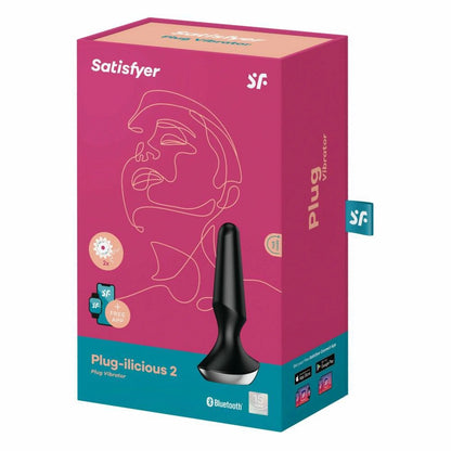 SATISFYER - PLUG-ILICIOUS 2 BLACK